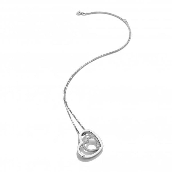 Hot Diamonds Silver Enchanting Encased Pendant - MococoHot DiamondsDP6915055069035659Necklaces