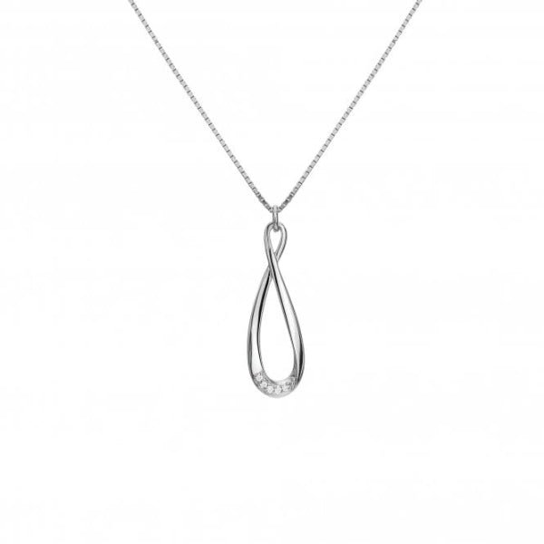Hot Diamonds Silver Flourish Pendant - MococoHot DiamondsDP9275055069050768Necklaces