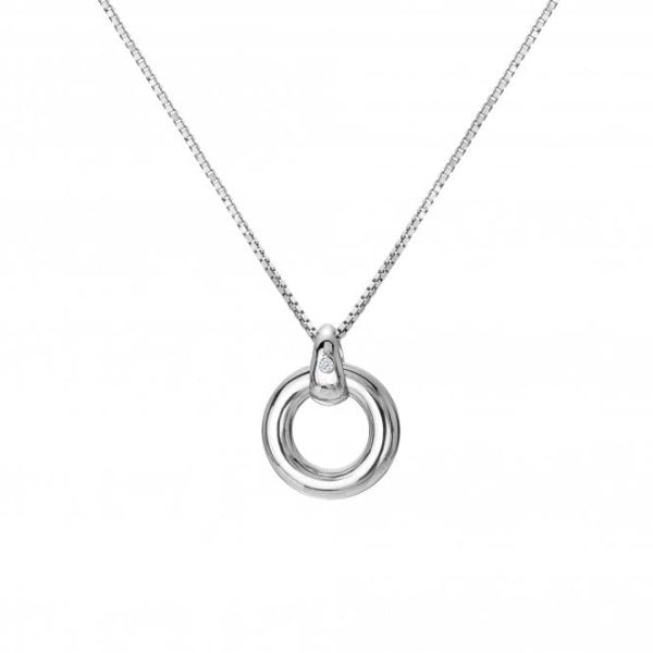 Hot Diamonds Silver Forever Circle Pendant - MococoHot DiamondsDP9005055069048147Necklaces