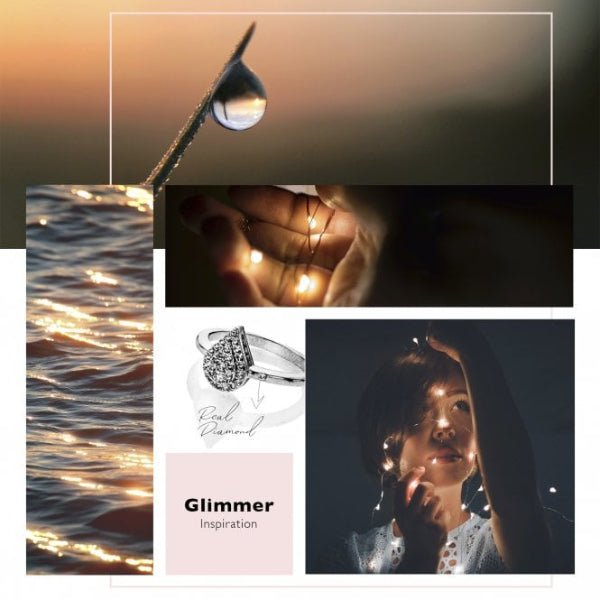 Hot Diamonds Silver Glimmer White Topaz Ring - MococoHot DiamondsDR255/K5055069050188Rings