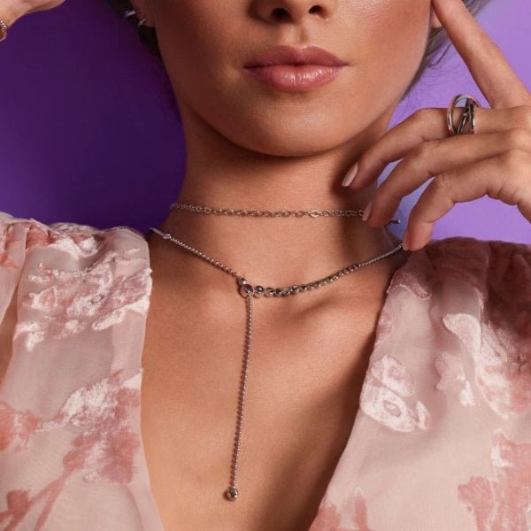 Hot Diamonds Silver Graduated Necklace - MococoHot DiamondsDN2175055069057835Necklaces