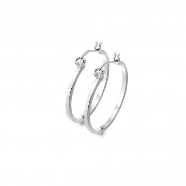 Hot Diamonds Silver Hoop Earrings - MococoHot DiamondsDE6255055069042527Earrings