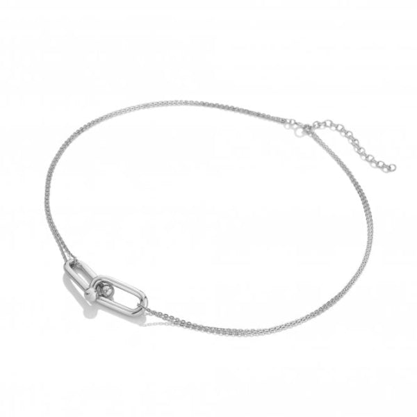Hot Diamonds Silver Icon Link Necklace - MococoHot DiamondsDN2095055069055770Necklaces