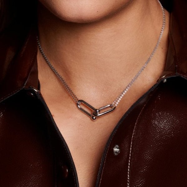 Hot Diamonds Silver Icon Link Necklace - MococoHot DiamondsDN2095055069055770Necklaces