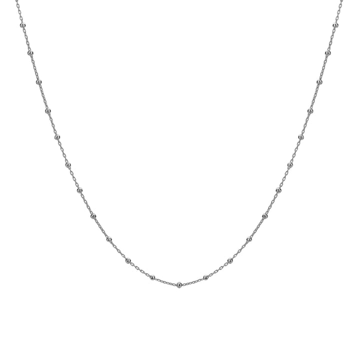 Hot Diamonds Silver Intermittent Bead Cable Chain Choker - MococoHot DiamondsCH1235055069052243Necklaces
