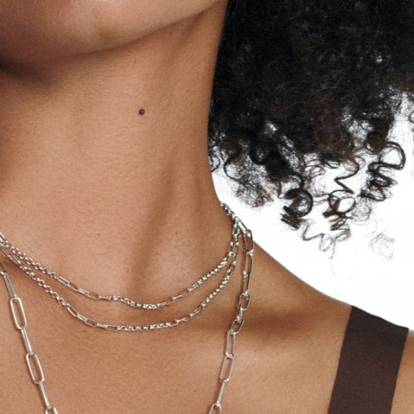 Hot Diamonds Silver Multi - link Paperclip Chain - MococoHot DiamondsCH1275055069052281Necklaces