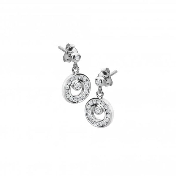 Hot Diamonds Silver Orbit Drop Earrings - MococoHot DiamondsDE7445055069050911Earrings