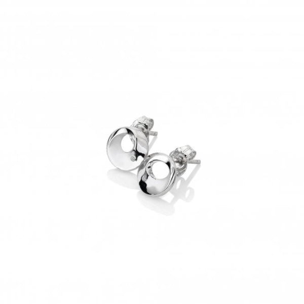 Hot Diamonds Silver Quest Circle Stud Earrings - Plain - MococoHot DiamondsDE6515055069044019Earrings
