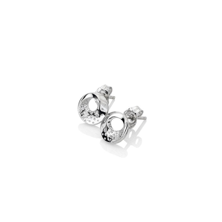 Hot Diamonds Silver Quest Circle Stud Earrings - MococoHot DiamondsDE650Earrings