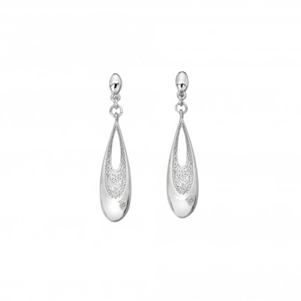 Hot Diamonds Silver Quest Teardrop Earrings - MococoHot DiamondsDE6485055069043852Earrings