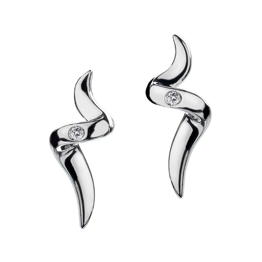 Hot Diamonds Silver Sensual Earrings - MococoHot DiamondsDE221Earrings
