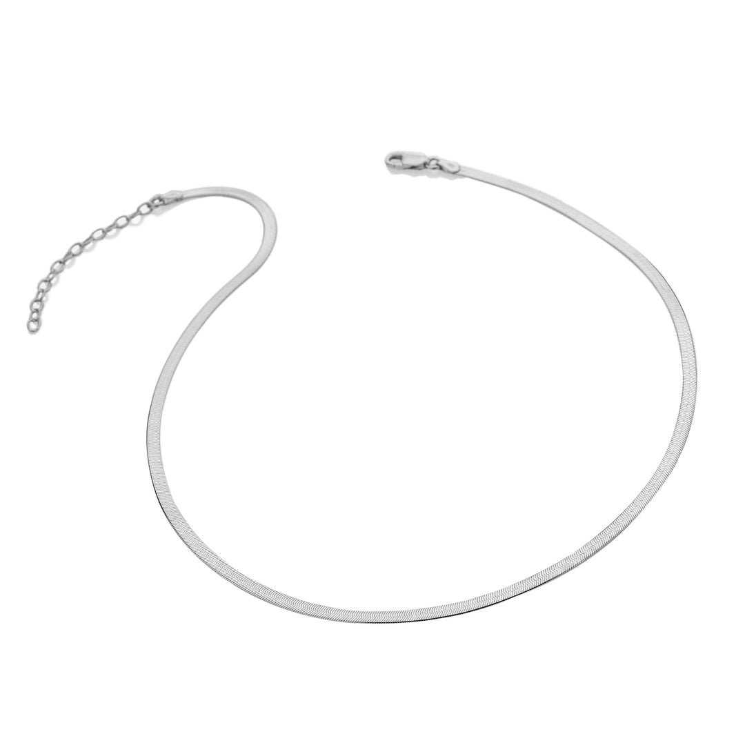 Hot Diamonds Silver Snake Chain Necklace - MococoHot DiamondsCH129Necklaces