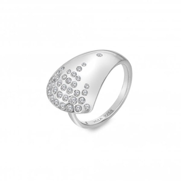 Hot Diamonds Silver Spritz White Topaz Ring - MococoHot DiamondsDR295/K5055069057231Rings
