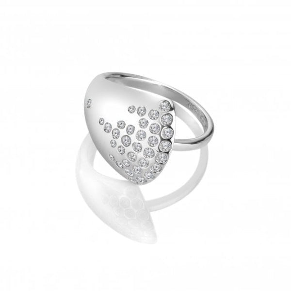 Hot Diamonds Silver Spritz White Topaz Ring - MococoHot DiamondsDR295/K5055069057231Rings