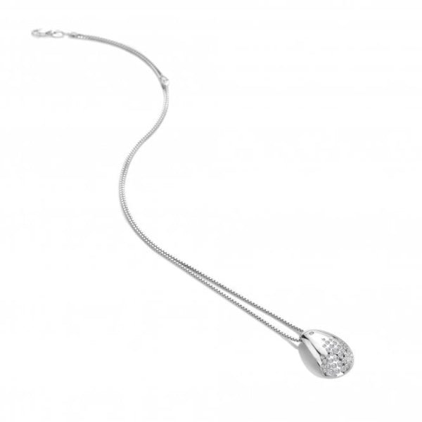 Hot Diamonds Silver Sprtiz White Topaz Pendant - MococoHot DiamondsDP10825055069057224Necklaces