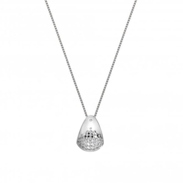 Hot Diamonds Silver Sprtiz White Topaz Pendant - MococoHot DiamondsDP10825055069057224Necklaces