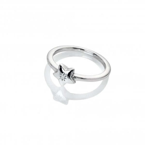 Hot Diamonds Silver Star Ring - MococoHot DiamondsDR242/K5055069048970Rings