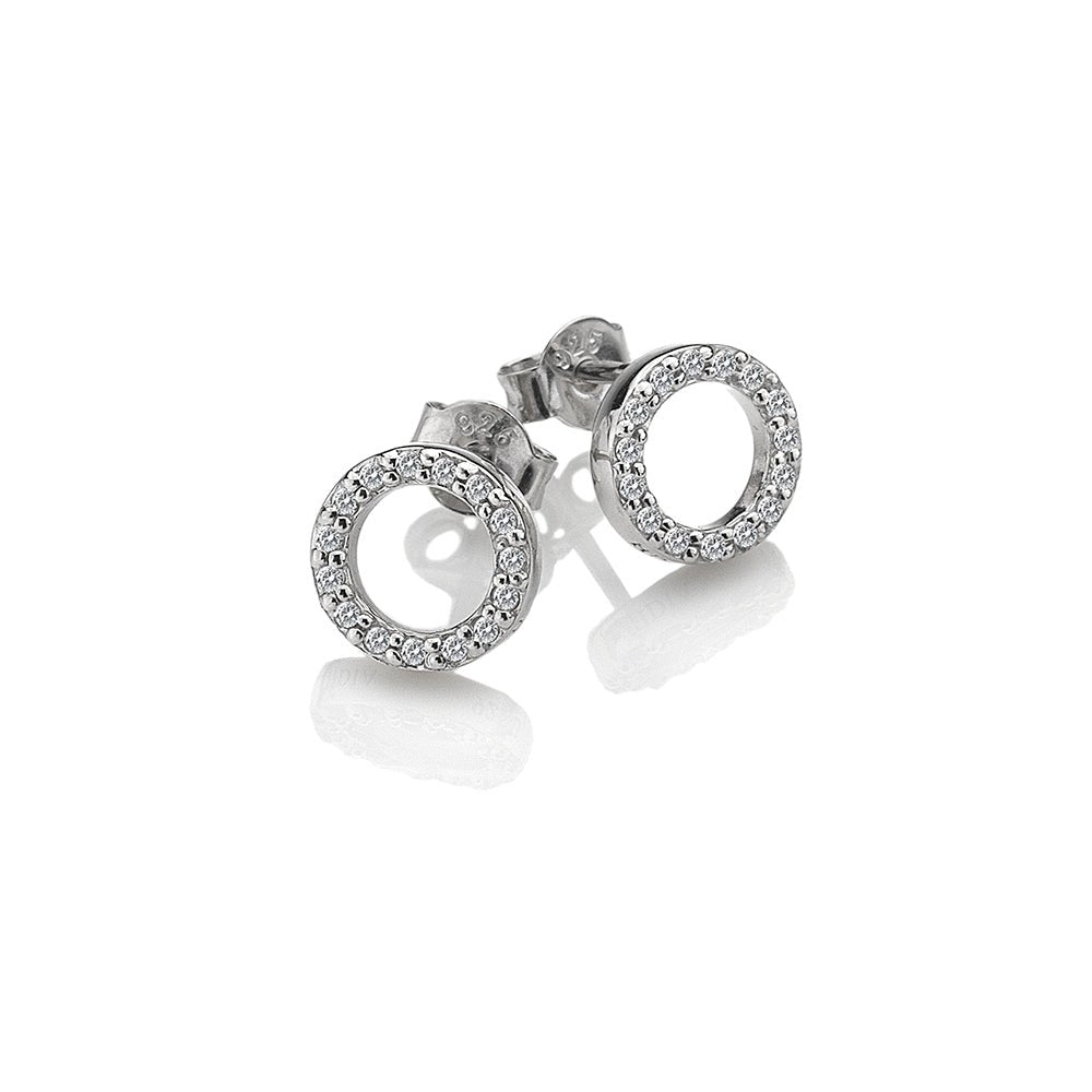Hot Diamonds Silver Striking Circle Earrings - MococoHot DiamondsDE534Earrings
