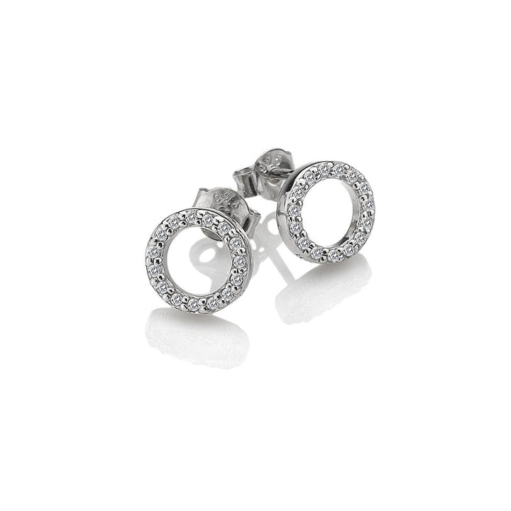 Hot Diamonds Silver Striking Circle Earrings - MococoHot DiamondsDE534Earrings