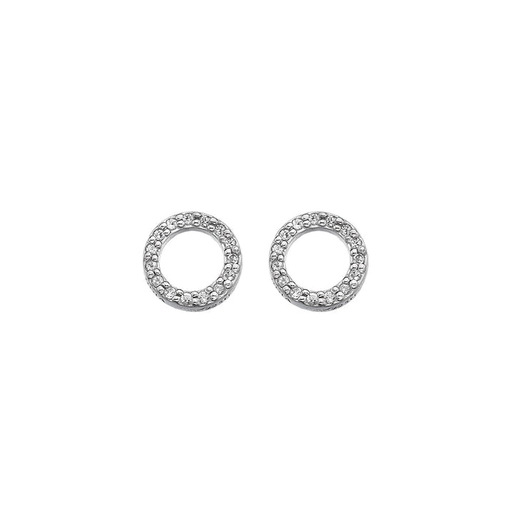 Hot Diamonds Silver Striking Circle Earrings - MococoHot DiamondsDE534Earrings