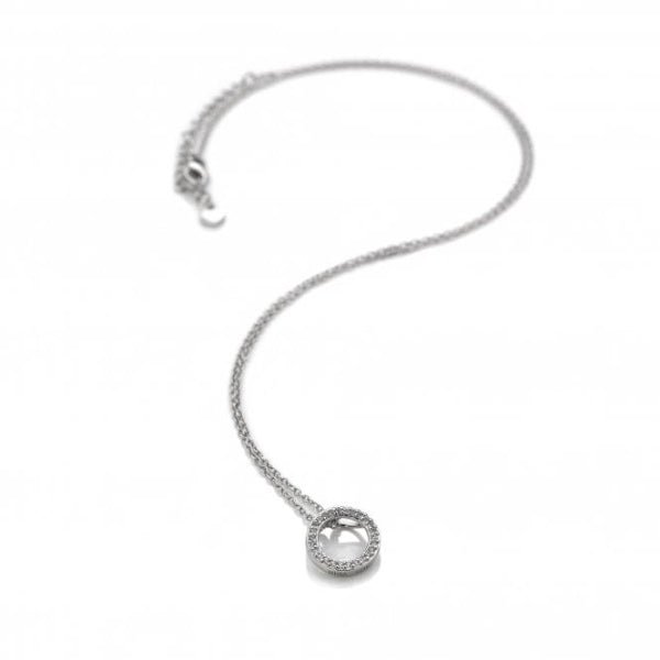 Hot Diamonds Silver Striking Circle Pendant - MococoHot DiamondsDP6615055069032238Necklaces
