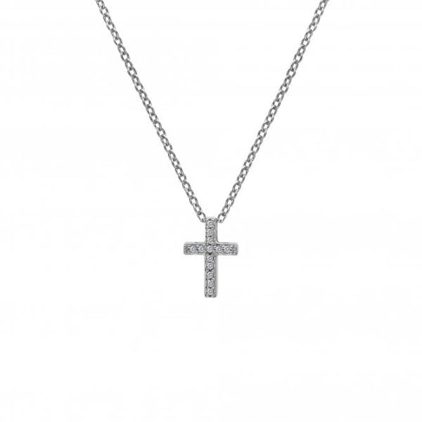 Hot Diamonds Silver Striking Cross Pendant - MococoHot DiamondsDP6965055069036236Necklaces