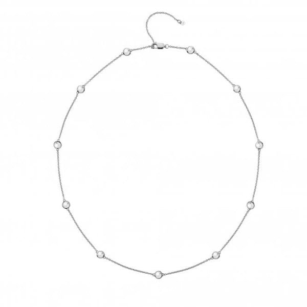 Hot Diamonds Silver Tender White Topaz Intermittent Necklace - MococoHot DiamondsDN1305055069036946Necklaces
