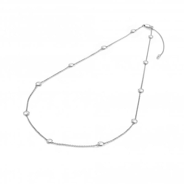 Hot Diamonds Silver Tender White Topaz Intermittent Necklace - MococoHot DiamondsDN1305055069036946Necklaces