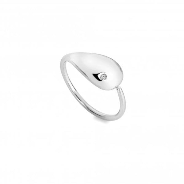 Hot Diamonds Silver Tide Ring - MococoHot DiamondsDR281/K5055069053837Rings