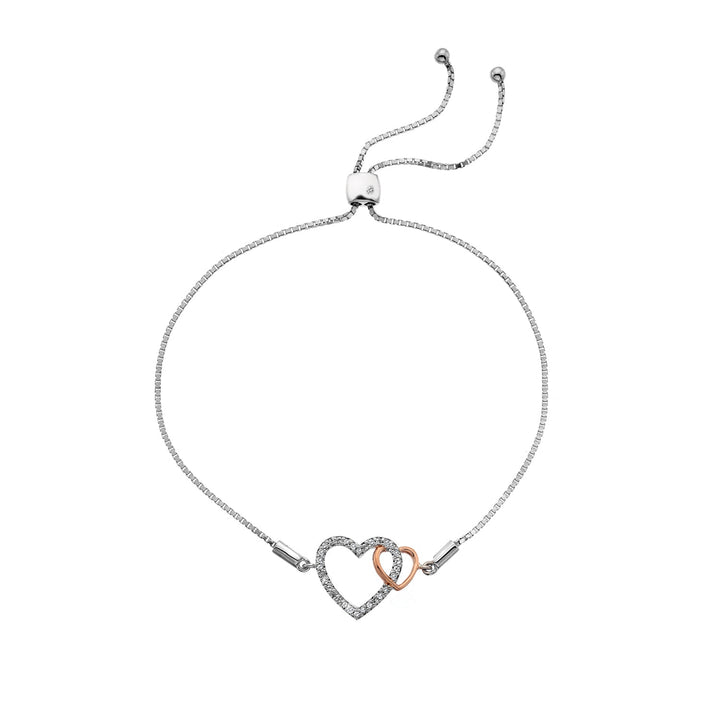 Hot Diamonds Silver Togetherness Heart Bracelet - MococoHot DiamondsDL590Bracelets