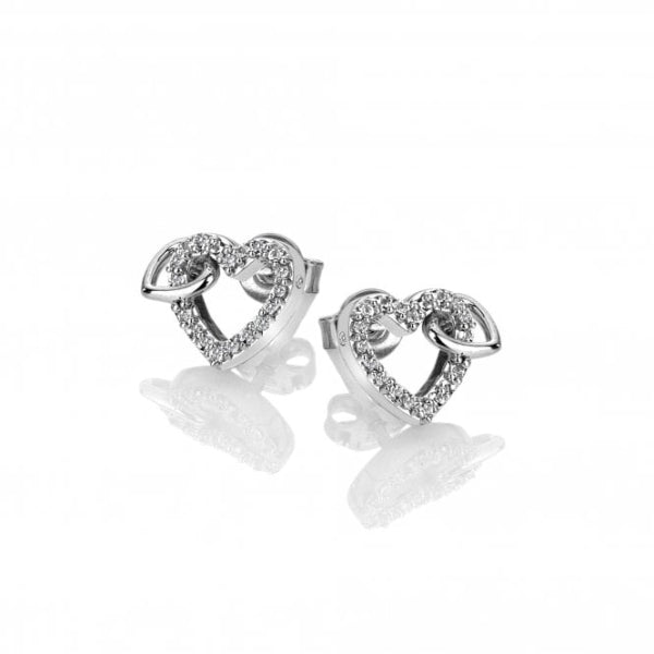 Hot Diamonds Silver Togetherness Open Heart Earrings - MococoHot DiamondsDE6055055069039541Earrings