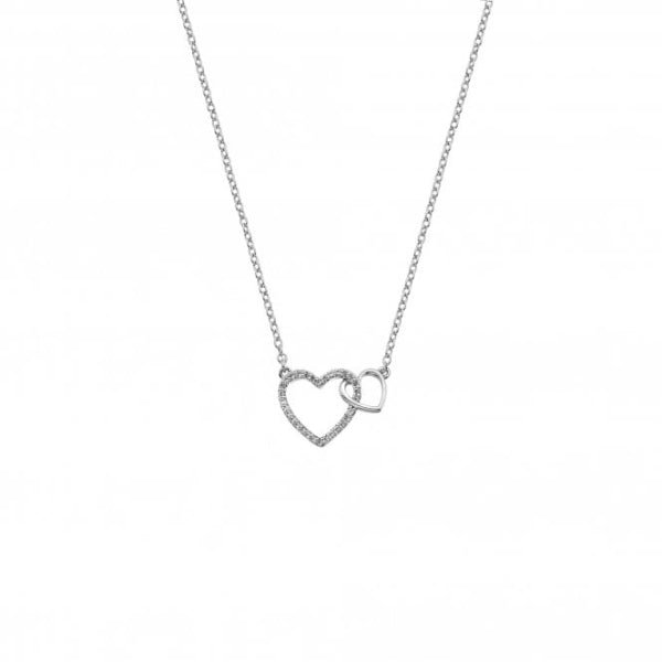 Hot Diamonds Silver Togetherness Open Heart Pendant - MococoHot DiamondsDP7315055069039343Necklaces