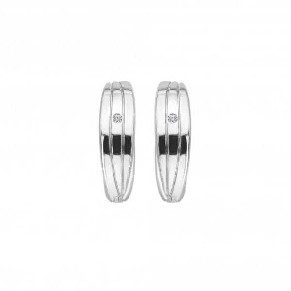 Hot Diamonds Silver Trio Hoop Earrings - MococoHot DiamondsDE8405055069057439Earrings