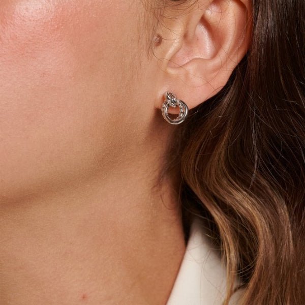 Hot Diamonds Silver Willow Rope Earrings - DE805 - MococoHot DiamondsDE8055055069055800Earrings