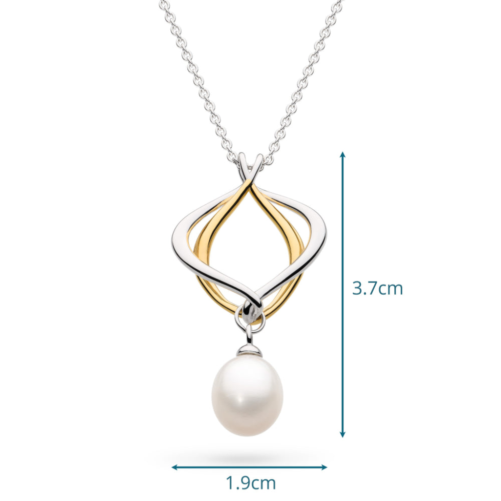 Kit Heath Alicia Golden Pearl Necklace image 4