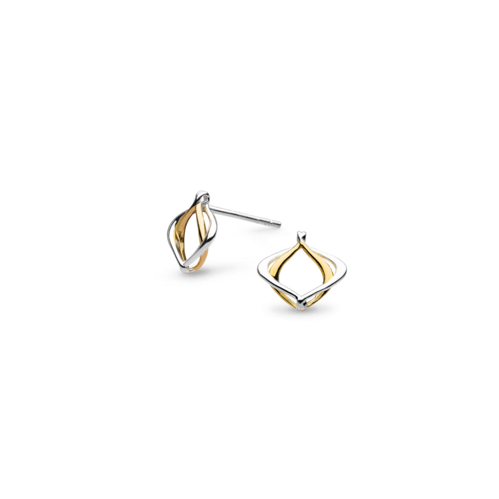 Kit Heath Alicia Golden Petite Stud Earrings image