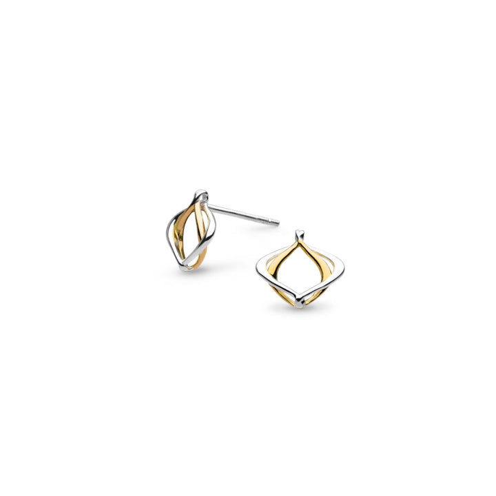 Kit Heath Alicia Golden Petite Stud Earrings image