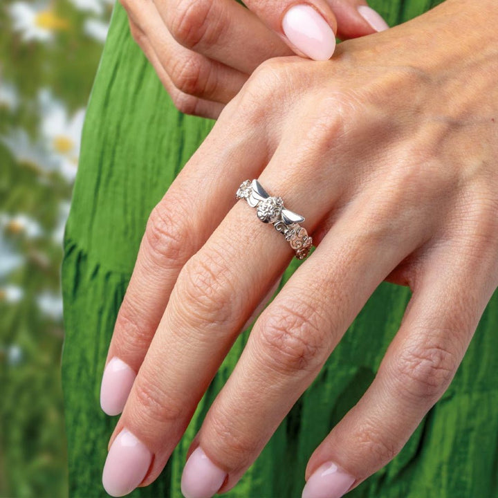 Kit Heath Blossom Flyte Honey Bee Ring - MococoKit Heath20331RP/MRings