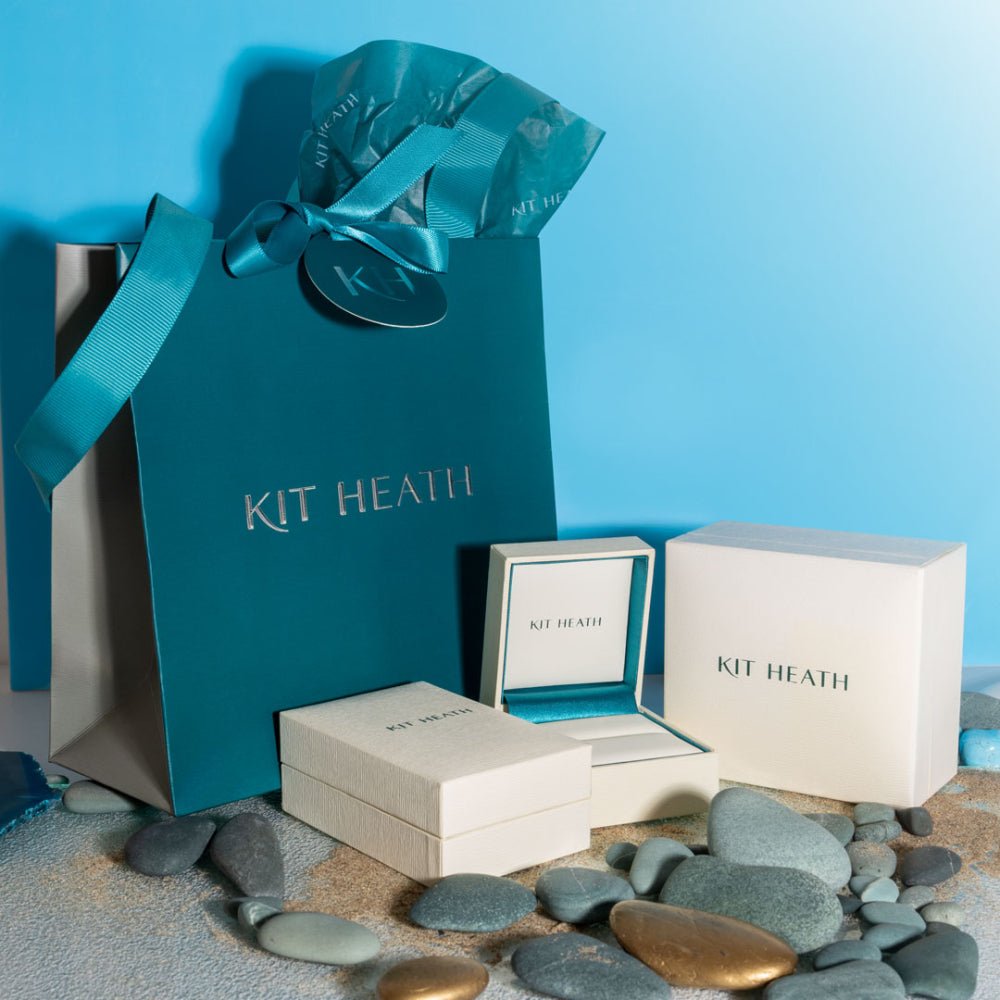 Kit Heath Coast Pebble Azure Grande Gemstone Ring - MococoKit Heath10173LP/KRings