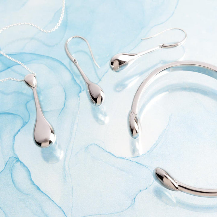 Kit Heath Coast Pebble Smooth Elegant Drop Earrings image 3