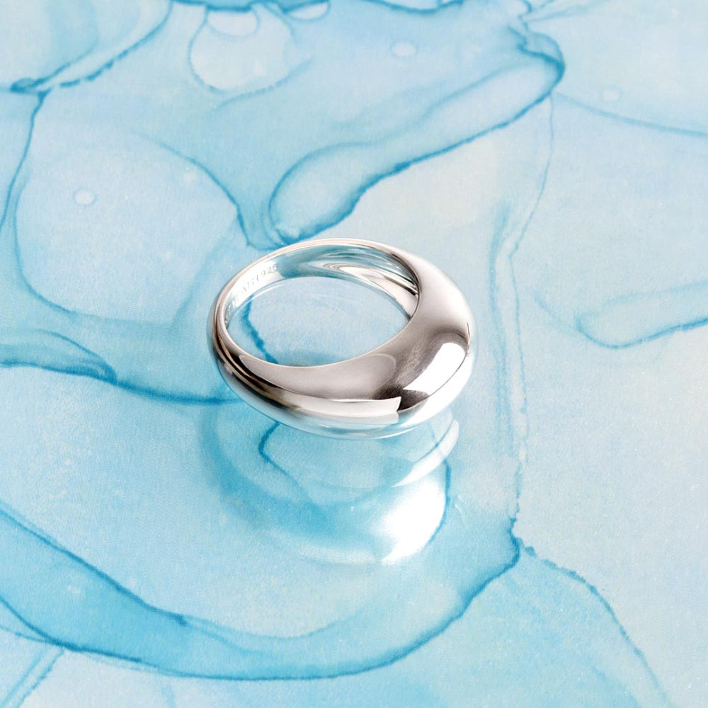 Kit Heath Coast Pebble Smooth Grande Ring image 3