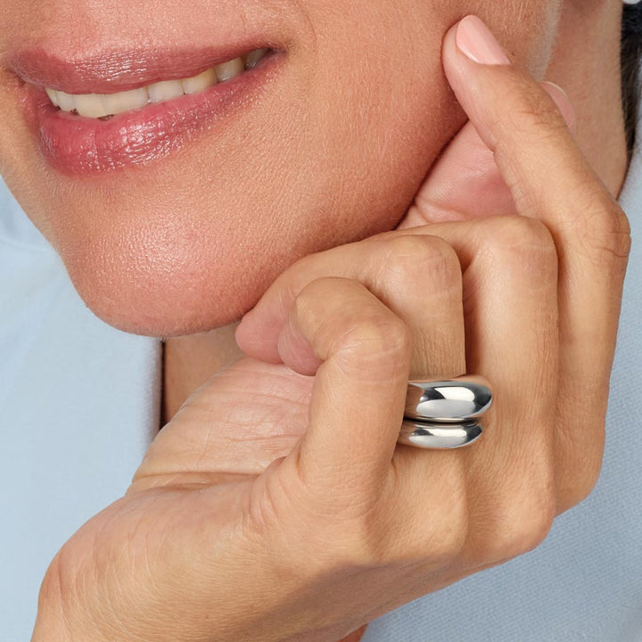 Kit Heath Coast Pebble Smooth Ring image 2