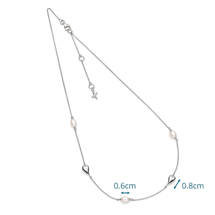 Kit Heath Desire Kiss Pearl Station Necklace image 4