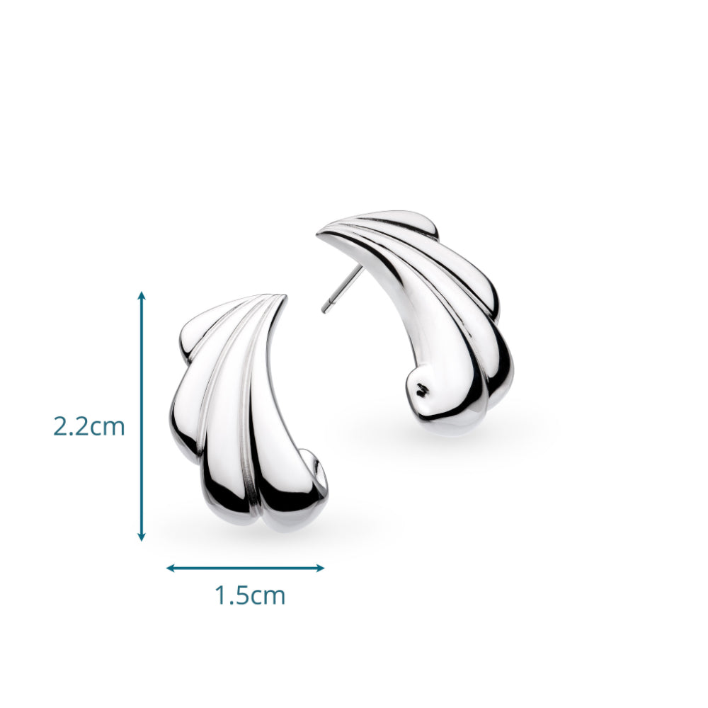 Kit Heath Oceane Shell Echo Grande Stud Earrings image 3