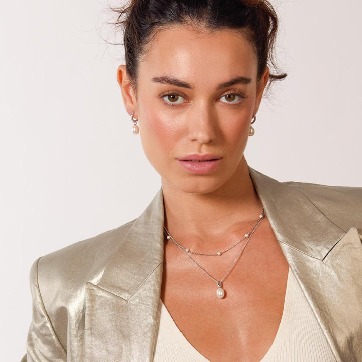 Kit Heath Revival Classic Pearl Glitz CZ Necklace image 2