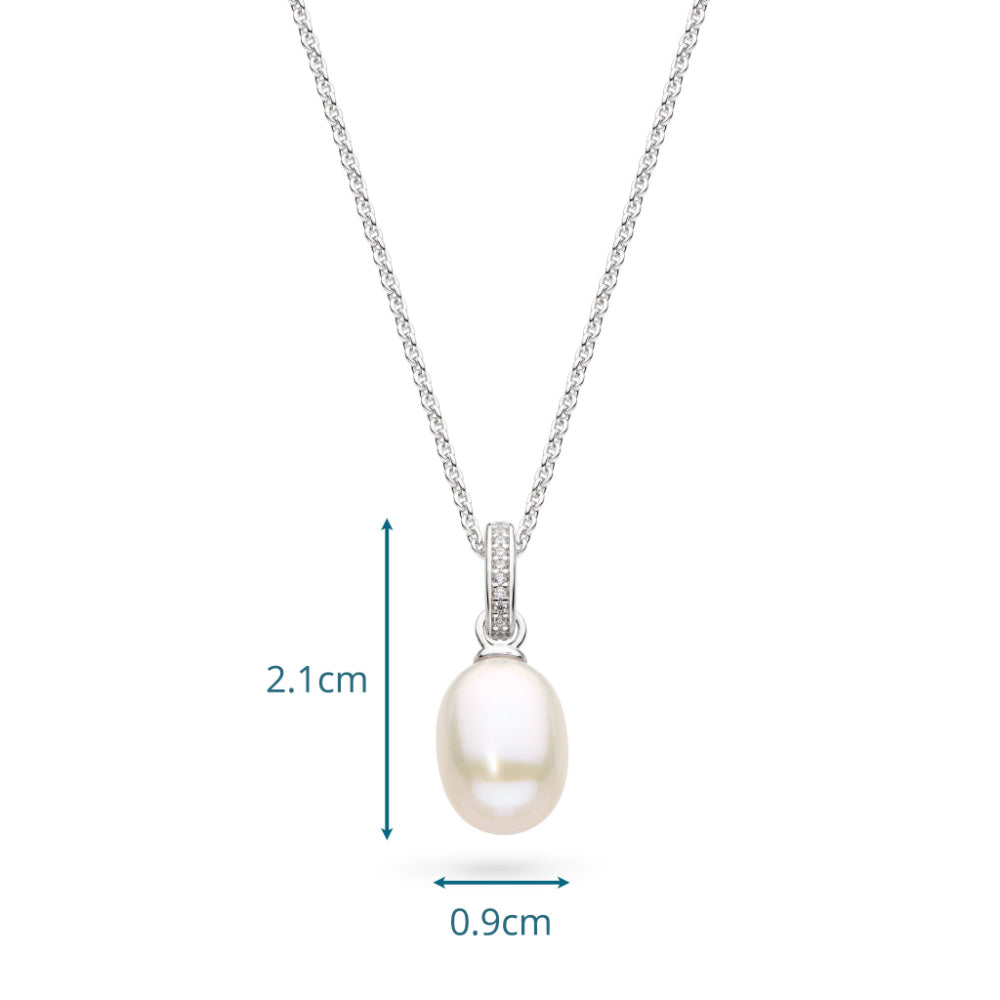 Kit Heath Revival Classic Pearl Glitz CZ Necklace image 4