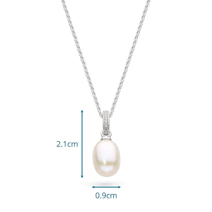 Kit Heath Revival Classic Pearl Glitz CZ Necklace image 4