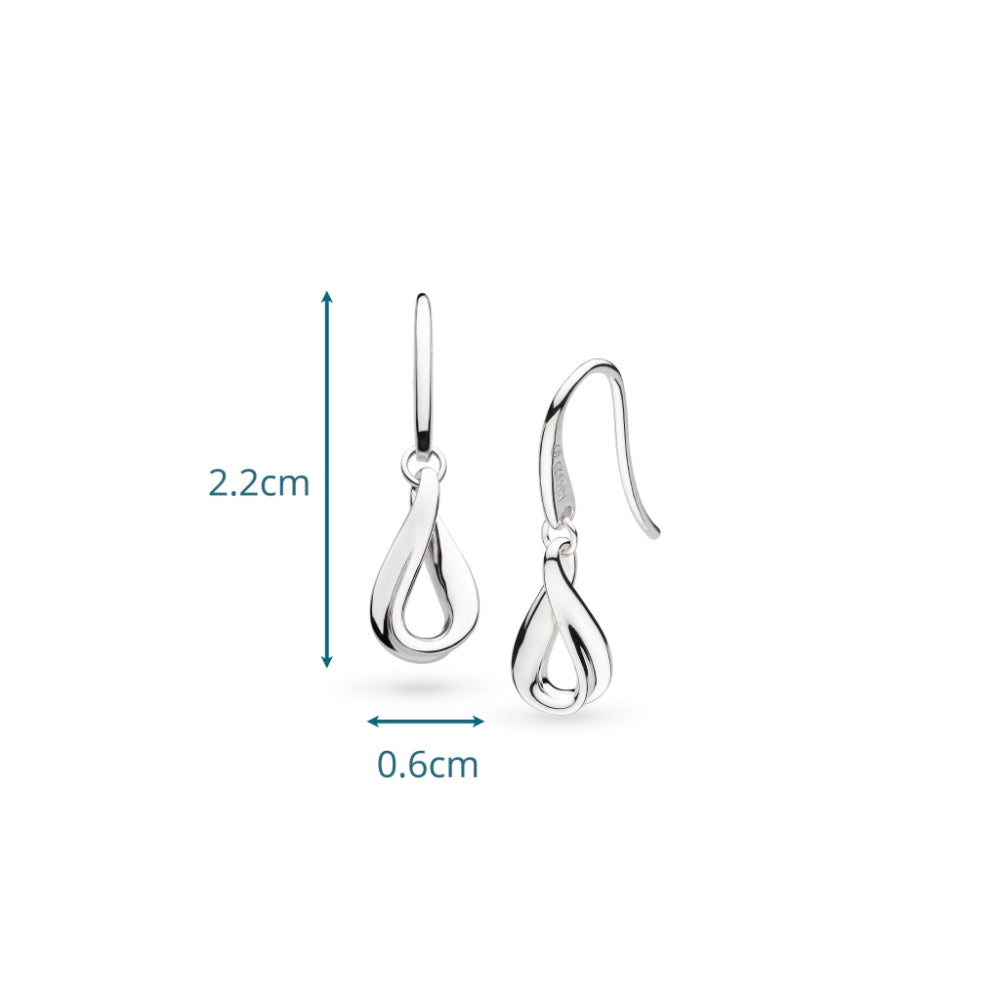 Kit Heath Serenity Loop Dainty Drop Earrings image 4