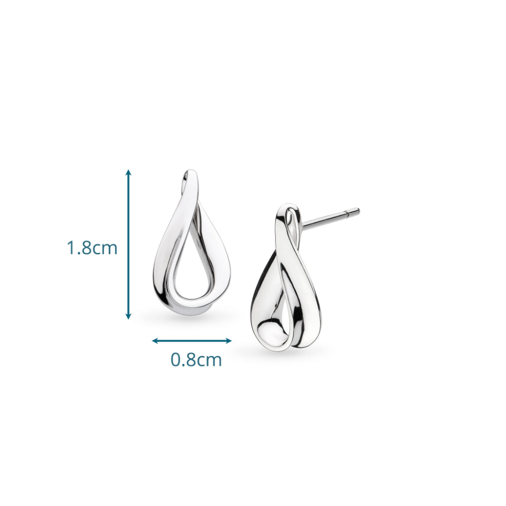 Kit Heath Serenity Loop Grande Stud Earrings image 4