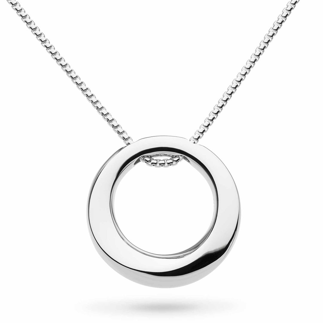 Kit Heath Silver Bevel Cirque Pave Necklace - MococoKit Heath9152CZ5038159159596Necklaces